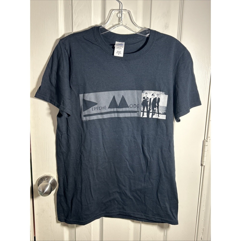 Depeche Mode S Small Delta Machine Tour‎ Black T-Shirt Tee Short Sleeve